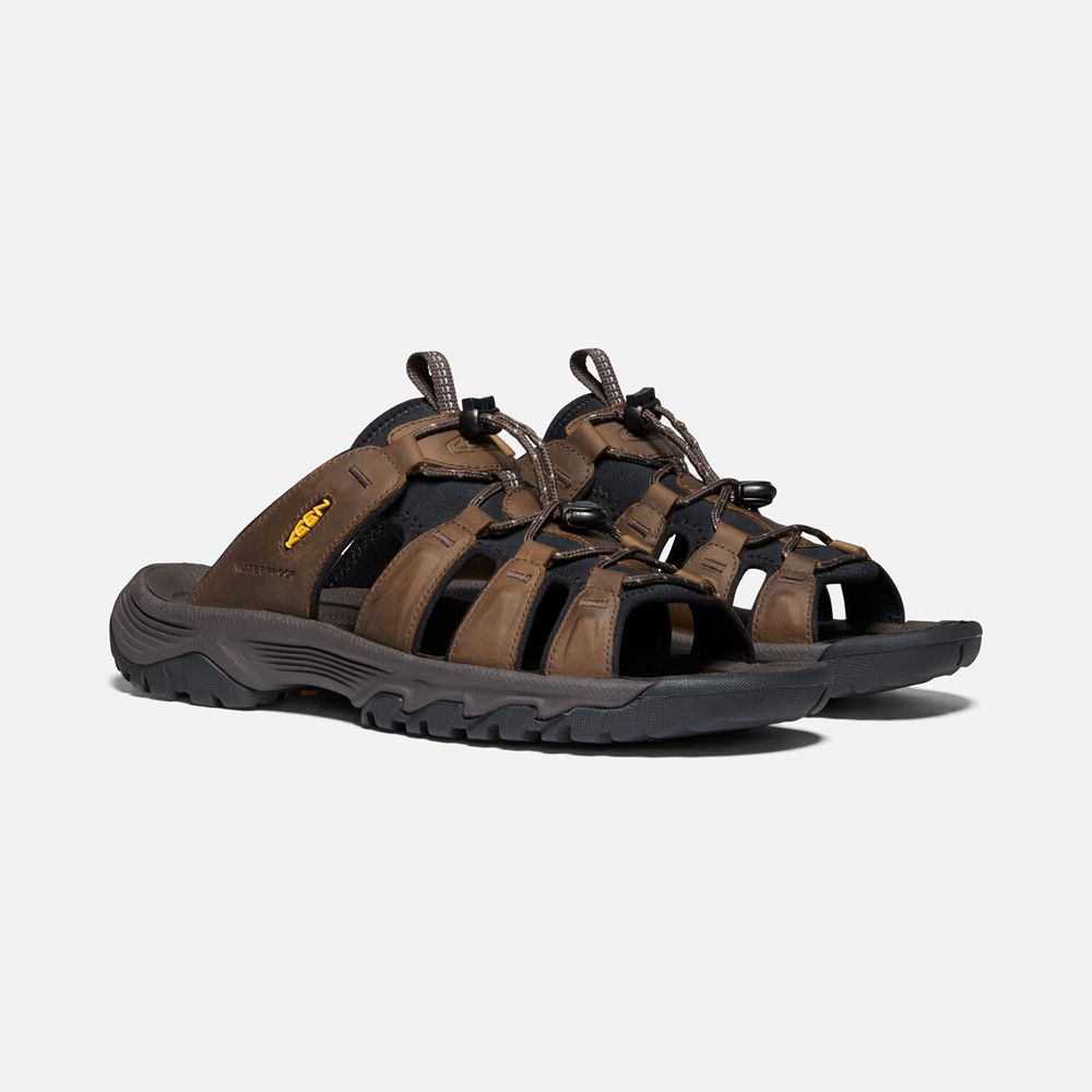 Claquettes Keen Homme Marron/Noir | Targhee Iii Sandal | VEWTL-1789